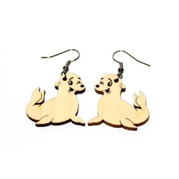 Earrings "Seal" KÕ03