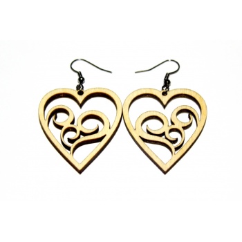 Earrings "Heart" KÕ27