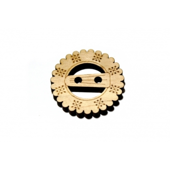 Button ''Fibula brooch'' Small N09