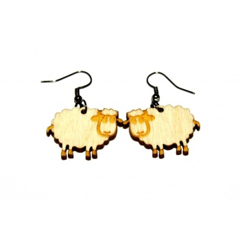 Earrings "Sheep" KÕ60