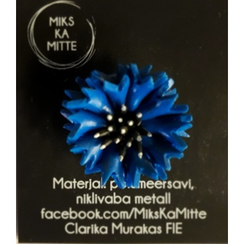 Brooch Cornflower