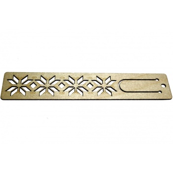 Bookmark "Ethnic pattern cutout" JH23