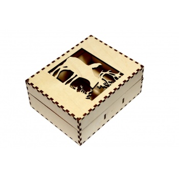 Business card box "Moose" KK45