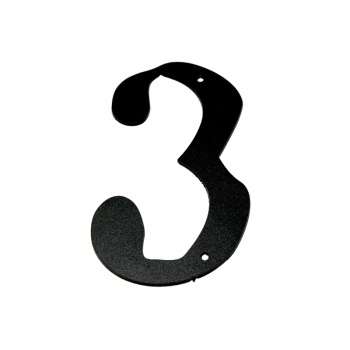 Metal number ''3'' Met nr 3