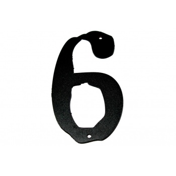 Metallist number 6 Met nr 6