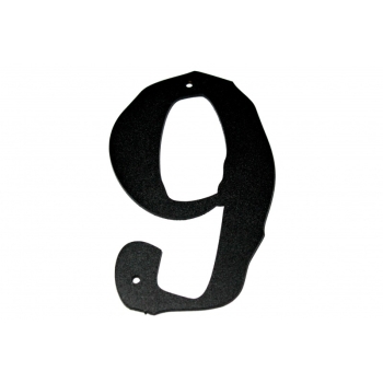 Metal number ''9'' Met nr 9