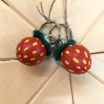 Keychain "Strawberry"