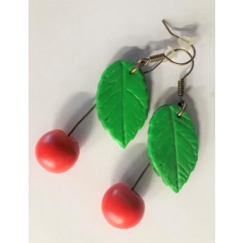 Cherries earrings