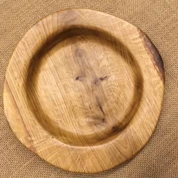Oak plate small