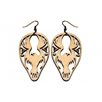 Earrings "Eagle"