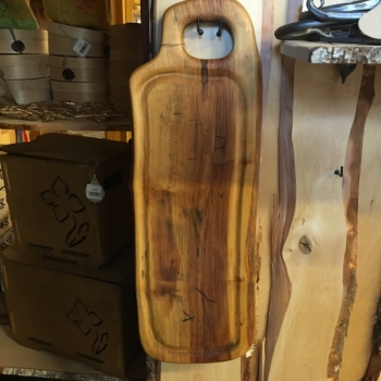  Cutting board with a handle
