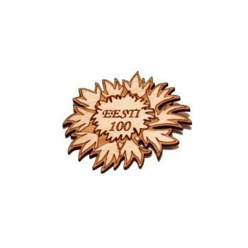 Magnet "Cornflower Estonia 100"