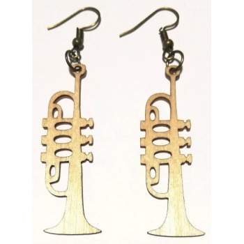 Earrings "Trumpet" KÕ108 Thin