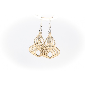 Earrings "Ornament" KÕ111 Thin