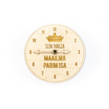 Parkimiskell "Maailma parim isa" PK48