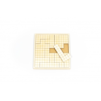 Mosaic puzzle Square-tetris KP24
