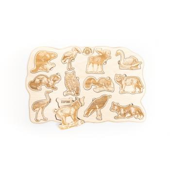 Puzzle wild animals LA32