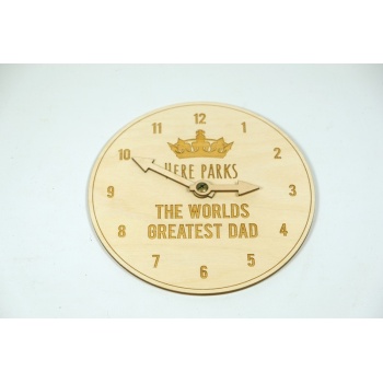 Parking clock "Here parks the worlds greatest dad" PK49