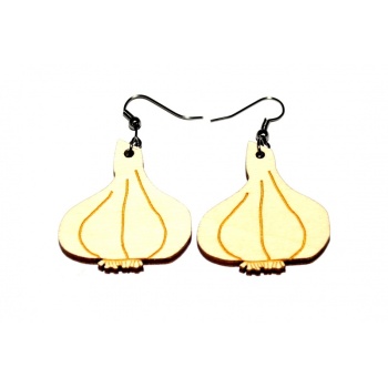 Earrings "Garlic"