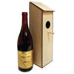 Wine bottle holder "Nesting box"