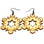 Earrings "Hexagon"