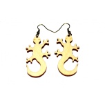 Earrings "Lizard"