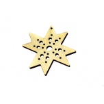 Pendant "Octagon with holes"