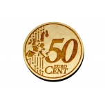 Magnet "50 cents"