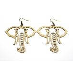 Earrings "Elephant" KÕ58 Thin 