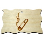 Plywood sign "Cigarette" Small VS20