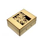 Business card box "Flowers" KK44