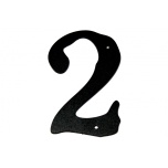 Metal number "2" Met nr 2