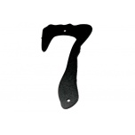Metal number ''7'' Met nr 7