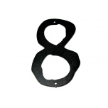 Metal number ''8'' Met nr 8