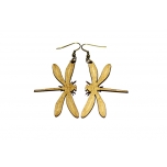 Earrings "Dragonfly" KÕ62 Thin