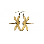 Earrings "Dragonfly" KÕ62 Thin