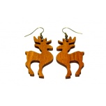 Earrings "Moose" Ebonized