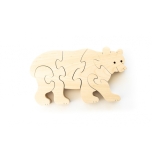 Wooden puzzle Bear