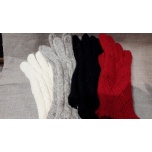 Gloves wool hand-knitted