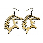 Earrings "Hedgehog"