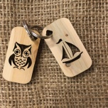 Keychain cutout
