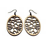 Earrings "Shield" KÕ81 Thin