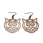 Earrings "Owl" KÕ88 Thin