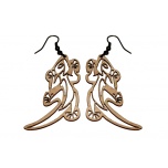 Earrings "Gecko"