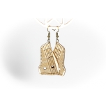 Earrings "Zither" KÕ102 Thin