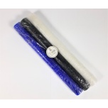 Antique candle blue-black-white