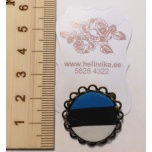 Pross "Sinimustvalge", 2cm 