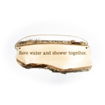 Silt servamata lauast "Save water.." SL36