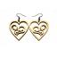 Earrings "Heart" KÕ27