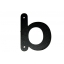 Metal letter ''b'' Met täht b